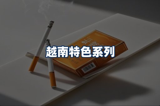 越南香烟展示